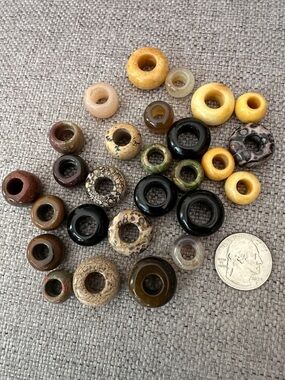 RARE Vintage Semi Precious Gemstone Beads Bundle A